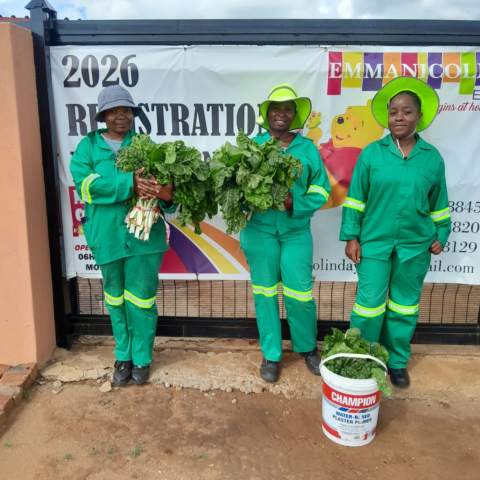 SEF Impact: Food Security Team Donating Fresh Produce to Day Care Centres