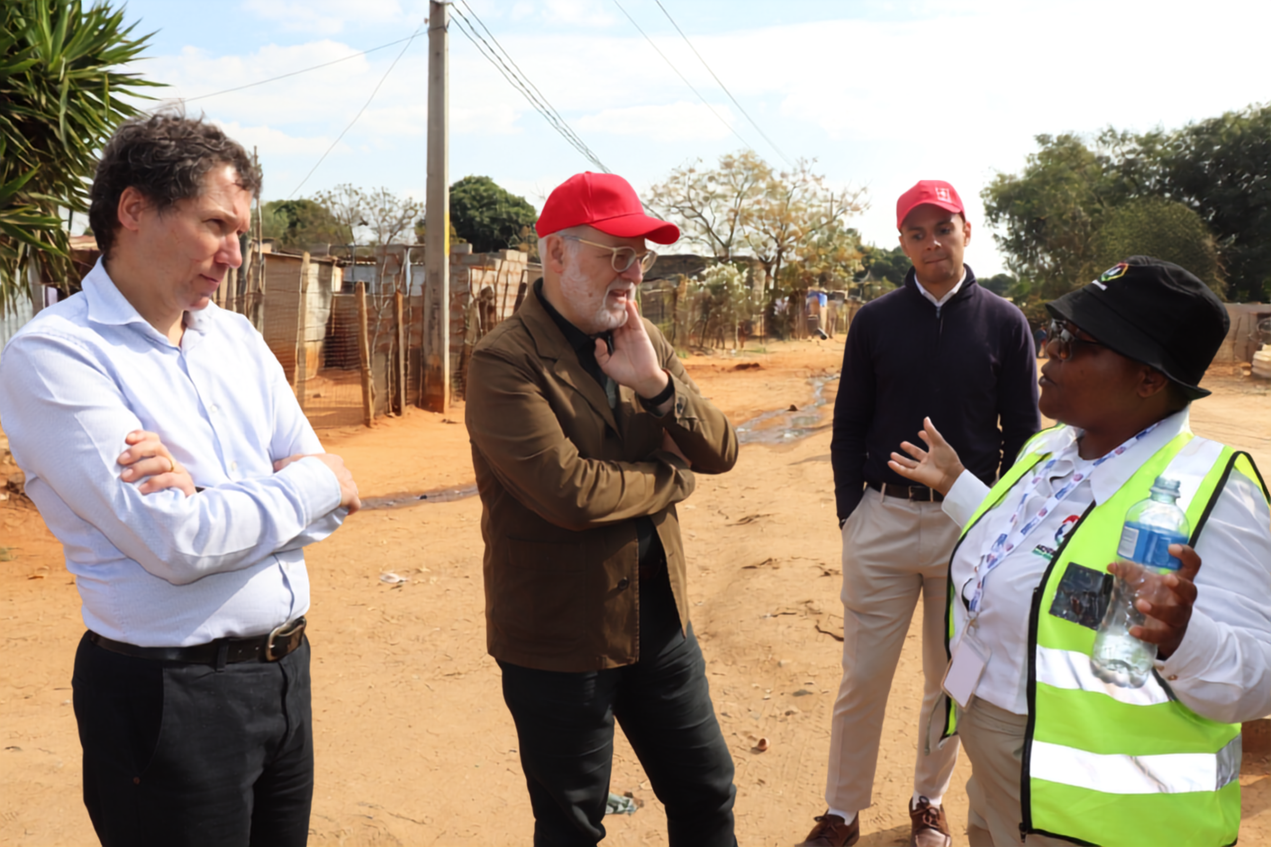 Asivikelane Campaign Team Hosted the Swiss Delegation at Rabie Ridge