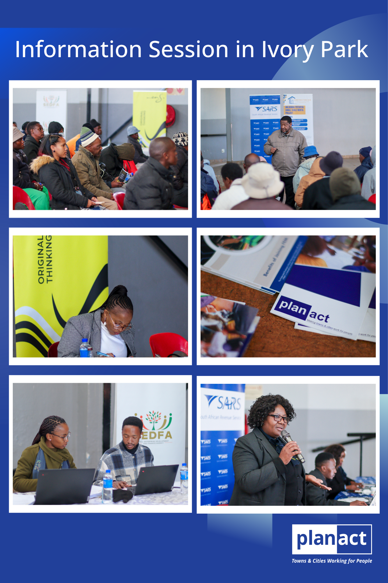 Planact hosted an Information Session in Ivory Park
